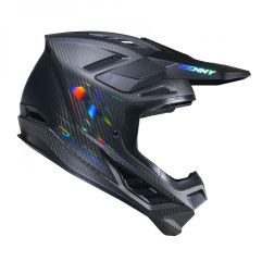 KENNY RACING KASK CROSS/ENDURO TITANIUM CARBON MATT HOLOGRAPHIC KOLOR CZARNY ROZMIAR L