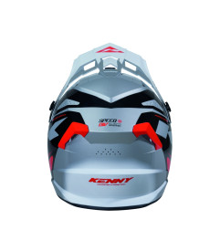 KENNY RACING KASK CROSS/ENDURO TRACK GRAPHIC SPEED BLACK RED KOLOR BIAŁY/CZARNY/CZEROWNY ROZMIAR XXL