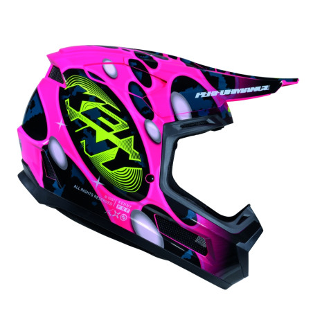 KENNY RACING KASK CROSS/ENDURO PERFORMANCE ERT GRAPHIC + POP SYSTEM KOLOR RÓŻOWY/CZARNY ROZMIAR L
