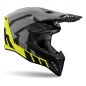 AIROH KASK CROSS / ENDURO / ATV / QUAD WRAAAP CONQUER KOLOR ŻÓŁTY FLUO/CZARNY/BIAŁY MAT ROZMIAR M