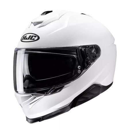 Kask motocyklowy integralny HJC I71 Semi Flat Pearl White M