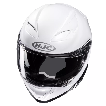 Kask motocyklowy integralny HJC F71 Solid Pearl White L