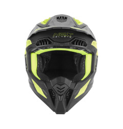 NOX KASK OFF ROAD /CROSS N634 STORM KOLOR CZARNY MAT/ZÓŁTY FLUO ROZMIAR L