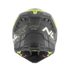 NOX KASK OFF ROAD /CROSS N634 STORM KOLOR CZARNY MAT/ZÓŁTY FLUO ROZMIAR XL