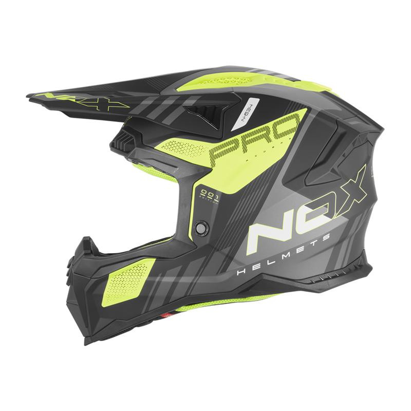 NOX KASK OFF ROAD /CROSS N634 STORM KOLOR CZARNY MAT/ZÓŁTY FLUO ROZMIAR XXL NOX KASK OFF ROAD /CROSS N634 STORM KOLOR CZARNY MAT/ZÓŁTY FLUO ROZMIAR XXL