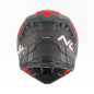 NOX KASK OFF ROAD / CROSS N634 STORM KOLOR CZARNY MAT/CZERWONY ROZMIAR XXL