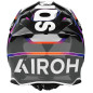 AIROH KASK CROSS / ENDURO / ATV / QUAD TWIST 3 HUSTLE GLOSS KOLOR CZARNY/FIOLETOWY/BIAŁY ROZMIAR M