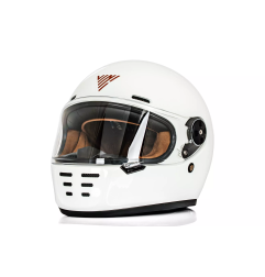 Kask Vini Groot biały połysk M
