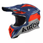 AIROH KASK CROSS / ENDURO / ATV / QUAD AVIATOR ACE 2 FURY CERULEAN GLOSS KOLOR NIEBIESKI/SZARY/POMARAŃCZOWY ROZMIAR S