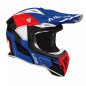 AIROH KASK CROSS / ENDURO / ATV / QUAD AVIATOR ACE 2 SHIELD BLUE RED GLOSS KOLOR CZARNY/NIEBIESKI/CZERWONY ROZMIAR M