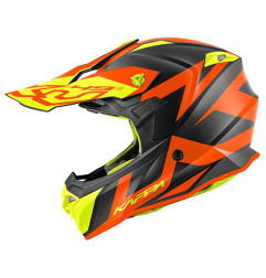 KAPPA KASK KV49 EVO GREAT CROSS KOLOR CZARNY MAT/POMARAŃCZOWY ROZM. 60 / L ( HOMOLOGACJA ECE 22R06 )