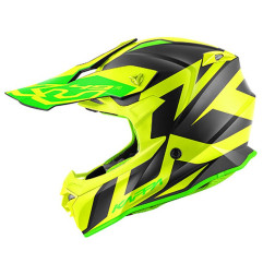 KAPPA KASK KV49 EVO GREAT CROSS KOLOR CZARNY MAT/ŻÓŁTY ROZM. 58 / M ( HOMOLOGACJA ECE 22R06 )
