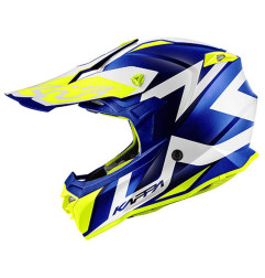 KAPPA KASK KV49 EVO GREAT CROSS KOLOR NIEBIESKI MAT/BIAŁY ROZM. 61 / XL ( HOMOLOGACJA ECE 22R06 )
