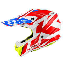 KAPPA KASK KV49 EVO GREAT CROSS KOLOR CZERWONY/BIAŁY ROZM. 61 / XL ( HOMOLOGACJA ECE 22R06 )