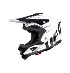 UFO KASK DIAMOND CROSS CARBON FIBERGLASS MADE IN ITALY KOLOR CZARNY/BIAŁY ROZMIAR XL - WYPRZEDAŻ