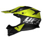 UFO KASK INTREPID CROSS KOLOR CZARNY/ŻÓŁTY FLUO ROZMIAR L ( ECE 22R06 )
