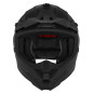 NOX KASK CROSS / OFFROAD N761 SOLID KID / JUNIOR (DZIECIĘCY) KOLOR CZARNY MAT ROZMIAR M (ZAPIĘCIE MIKROMETRYCZNE)