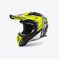 AIROH PROMOCJA KASK CROSS / ENDURO / ATV / QUAD AVIATOR ACE 2 ENGINE KOLOR CZARNY/SZARY/ŻÓŁTY FLUO ROZMIAR L