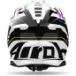 AIROH KASK CROSS / ENDURO / ATV / QUAD TWIST 3 RAINBOW KOLOR BIAŁY/CZARNY/ZÓŁTY/FIOLETOWY ROZMIAR L