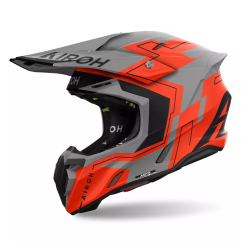 Kask Airoh Twist 3 Dizzy Orange Fluo Matt XL