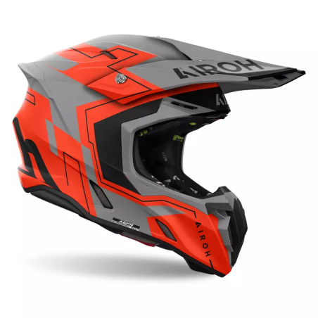 Kask Airoh Twist 3 Dizzy Orange Fluo Matt XL