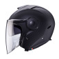 CABERG KASK OTWARTY JET Z BLENDĄ MODEL SOHO SOLID KOLOR CZARNY MAT ROZMIAR XXL