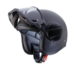 CABERG KASK OTWARTY JET MODEL GHOST X SOLID KOLOR CZARNY MAT ROZMIAR XL