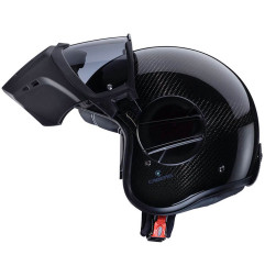 CABERG KASK OTWARTY JET MODEL GHOST X CARBON KOLOR KARBON ROZMIAR XL