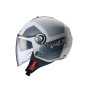 CABERG KASK OTWARTY JET Z BLENDĄ MODEL RIVIERA V4X ALPHA KOLOR PIASKOWY/SZARY MAT ROZMIAR M
