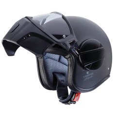 CABERG KASK OTWARTY JET MODEL GHOST X SOLID KOLOR CZARNY MAT ROZMIAR XS