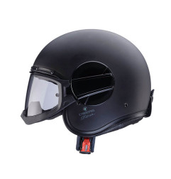 CABERG KASK OTWARTY JET MODEL GHOST X SOLID KOLOR CZARNY MAT ROZMIAR XS