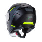 CABERG PROMOCJA KASK OTWARTY JET OTWARTY FLYON II BOSS KOLOR CZARNY/SZARY/ŻÓŁTY FLUO MAT ROZMIAR M