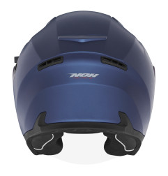 NOX KASK OTWARTY JET Z BLENDĄ N130 SOLID KOLOR NIEBIESKI MAT ROZMIAR S