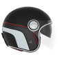NOX WYPRZEDAZ PREMIUM KASK OTWARTY JET HERITAGE LINE KOLOR CZARNY MAT/CZERWONY/BIAŁY ROZMIAR S NOX WYPRZEDAZ PREMIUM KASK OTWARTY JET HERITAGE LINE KOLOR CZARNY MAT/CZERWONY/BIAŁY ROZMIAR S