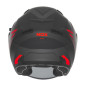 NOX PROMOCJA KASK OTWARTY JET Z BLENDĄ N130 MYST KOLOR CZARNY/CZERWONY MAT ROZMIAR XL