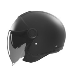 NOX KASK OTWARTY JET Z BLENDĄ N182 SOLID KOLOR CZARNY MAT ROZMIAR XXL