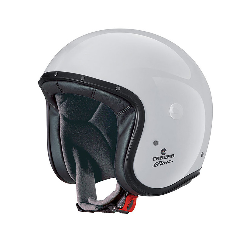 CABERG KASK OTWARTY JET MODEL FREERIDE X SOLID KOLOR BIAŁY POŁYSK ROZMIAR S (WIZJER Z ZESTAWIE)