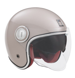 NOX PROMOCJA PREMIUM KASK OTWARTY JET HERITAGE SOLID KOLOR SZAMPAŃSKI ROZMIAR L