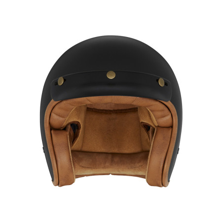 NOX KASK OTWARTY JET N243 SOLID KOLOR CZARNY MAT ROZMIAR S