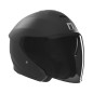 NOX PREMIUM KASK OTWARTY JET Z BLENDĄ SPY KOLOR CZARNY MAT ROZMIAR L