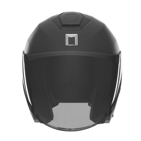 NOX PREMIUM KASK OTWARTY JET Z BLENDĄ SPY KOLOR CZARNY MAT ROZMIAR XL