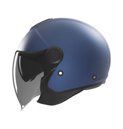 NOX KASK OTWARTY JET Z BLENDĄ N182 KOLOR NIEBIESKI MAT ROZMIAR L