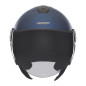 NOX KASK OTWARTY JET Z BLENDĄ N182 KOLOR NIEBIESKI MAT ROZMIAR L