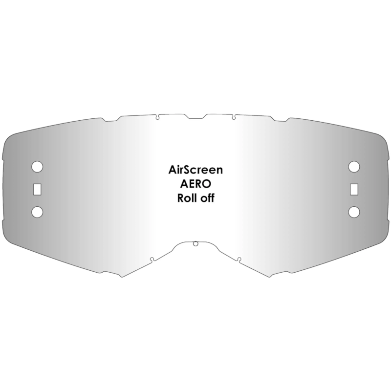 Wizjer do gogli AirScreen Roll-off lens for Aero WVS RNR przeźroczysty Wizjer do gogli AirScreen Roll-off lens for Aero WVS RNR przeźroczysty