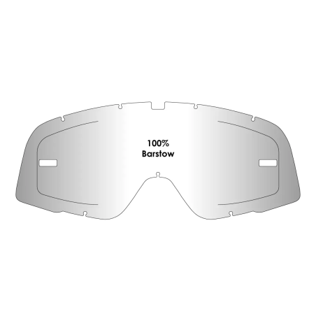 Wizjer AirScreen do gogli 100% Barstow przeźroczysty