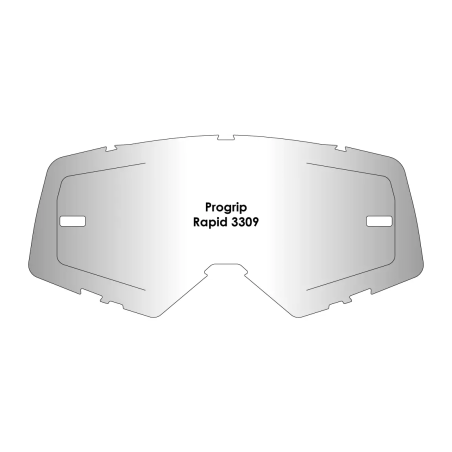 Wizjer AirScreen do gogli Progrip Rapid 3309 przeźroczysty