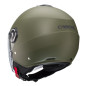 CABERG KASK OTWARTY JET Z BLENDĄ MODEL RIVIERA V4X SOLID KOLOR ZIELONY MAT - MILITARY GREEN ROZMIAR S