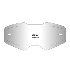 Wizjer AirScreen do gogli Kenny Ventury z blokadą przeźroczysty