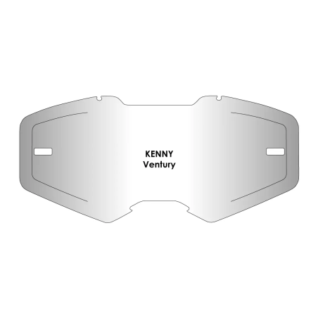 Wizjer AirScreen do gogli Kenny Ventury z blokadą przeźroczysty