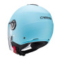 CABERG KASK OTWARTY JET Z BLENDĄ MODEL RIVIERA V4X SOLID KOLOR JASNY NIEBIESKI MAT ROZMIAR M
